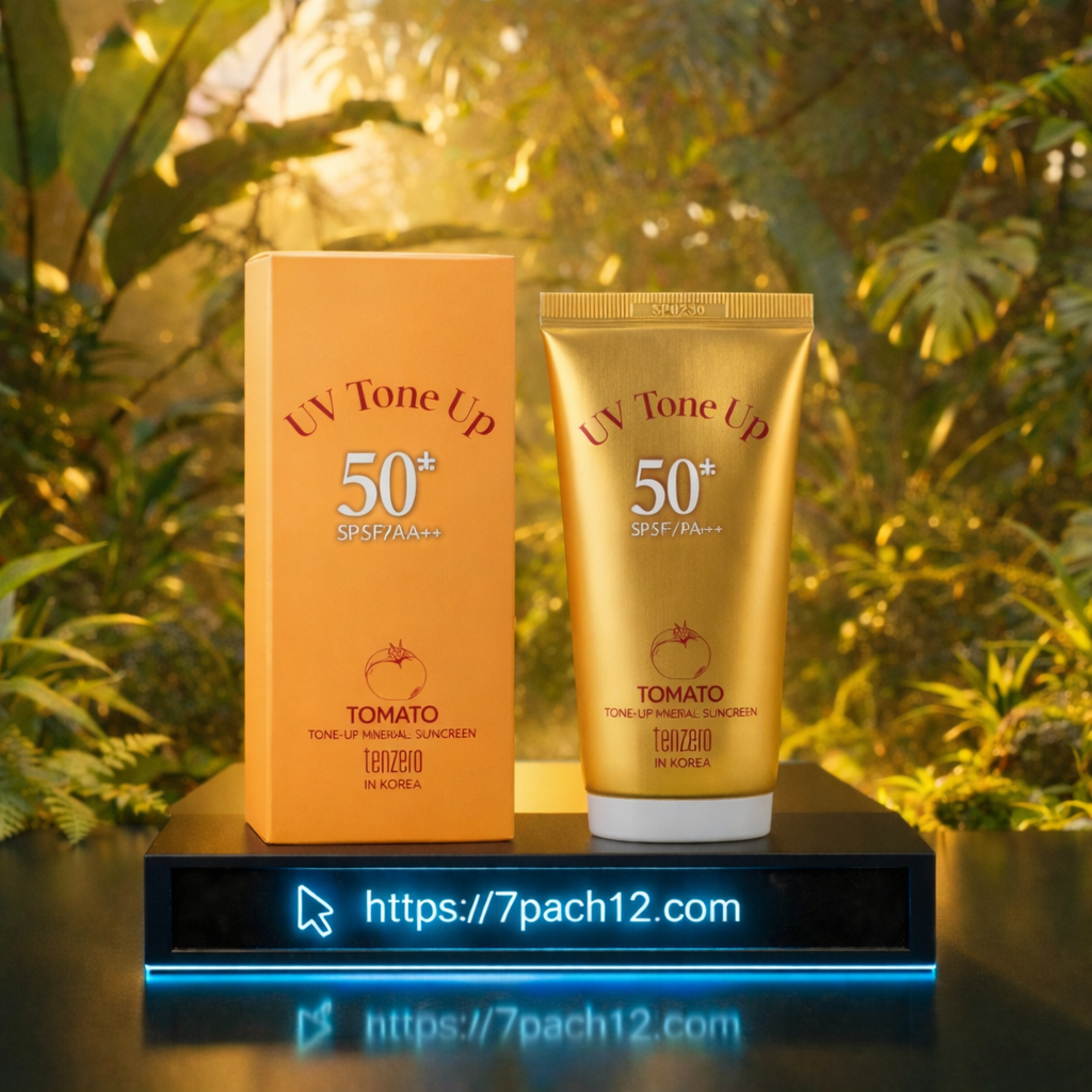 Tenzero Tomato UV Tone Up Mineral Sun Cream Spf50+ Pa++++ – 50ml