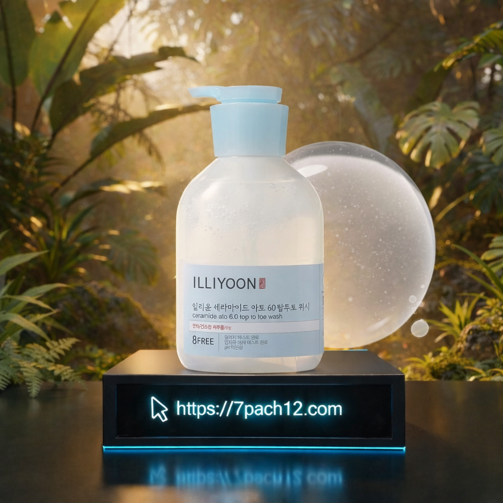 Illiyoon Ceramide Ato 6.0 Top To Toe Wash – 500ml +Refill 500ml