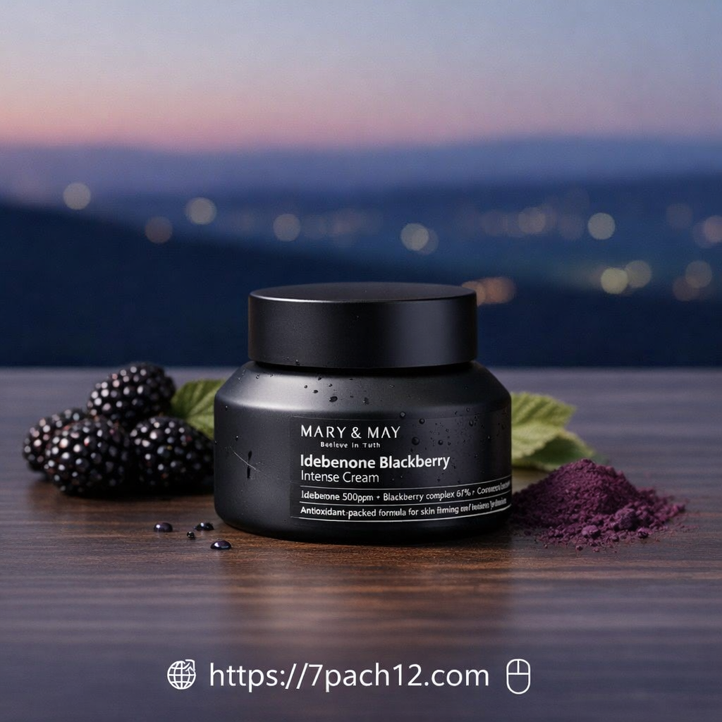 Mary & May Idebenone Blackberry Intense Cream – 70g